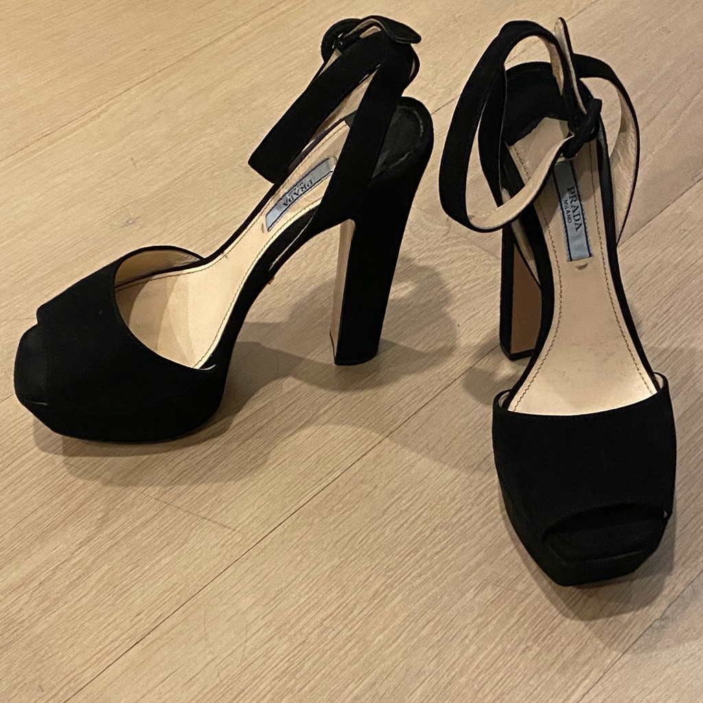 Prada Open Toe Platform’s